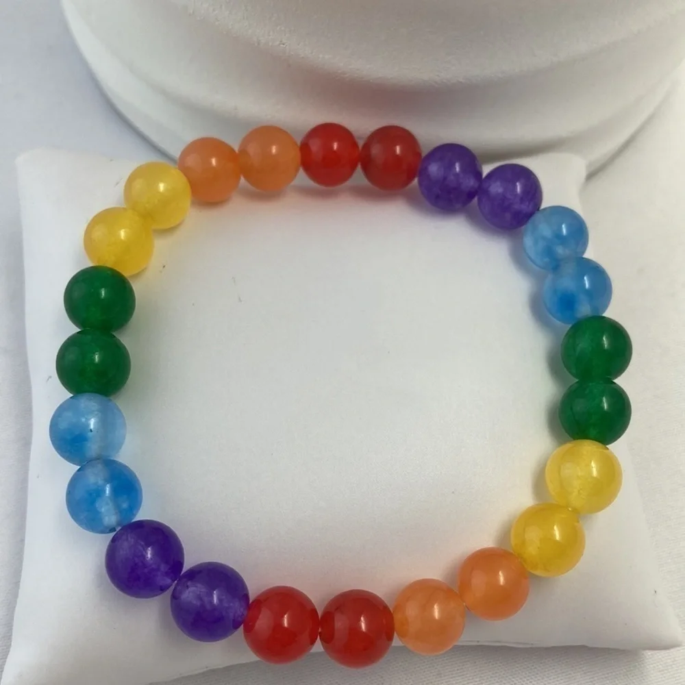 Hand Crafted rainbow pride